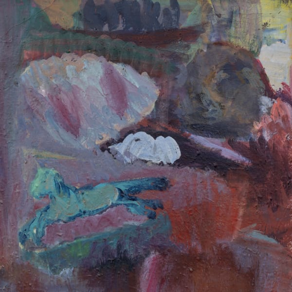 Detail of Carole Gibbons, Chinese Horse, c.1977
