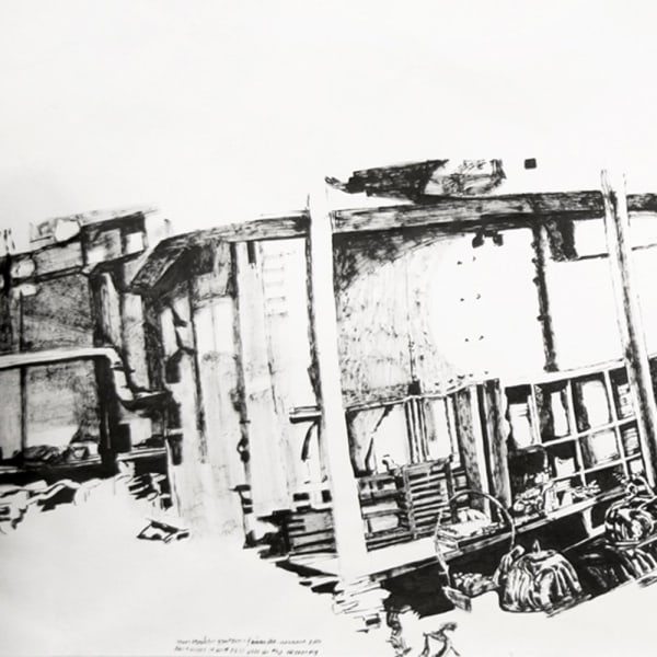 detail of DAWN CLEMENTS, First Class (A Night to Remember, 1959), 2006