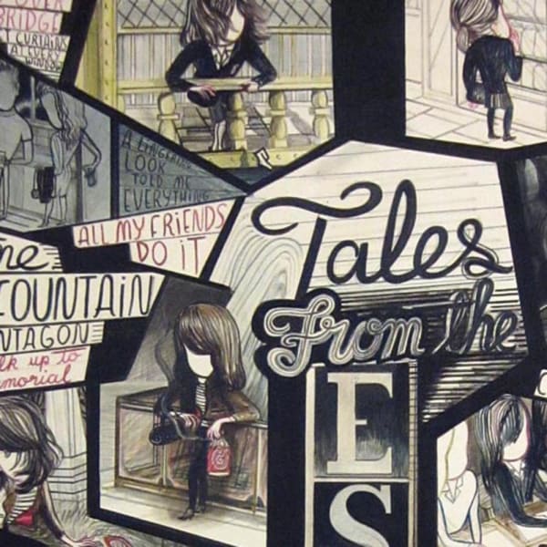 detail of Emma Talbot, Tales from the Estuary, 2010