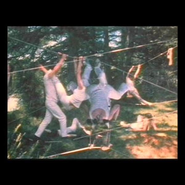 Film still of Carolee Schneemann, Water Light/Water Needle (Lake Mah Wah, NJ), 1966, 11:13 min, colour, sound, 16 mm film on video