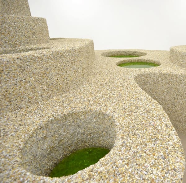Installation view of Rachel Champion, Primary Producers at Hales London