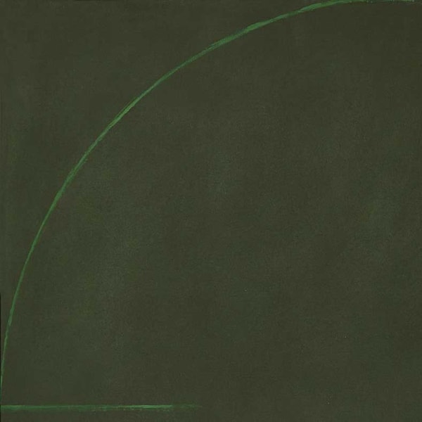 Detail of Virginia Jaramillo, Untitled, 1973, Oil on canvas, 182.9 x 182.9 cm, 72 x 72 in
