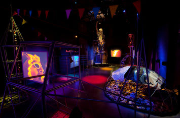 Installation Image of Mike Kelley at A Voyage of Growth and Discovery, BALTIC Centre, 2011