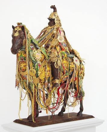 Hew Locke, Sikandar, 2010, Mixed media, 30 x 60 x 40 cm, 11 3/4 x 23 5/8 x 15 3/4 in