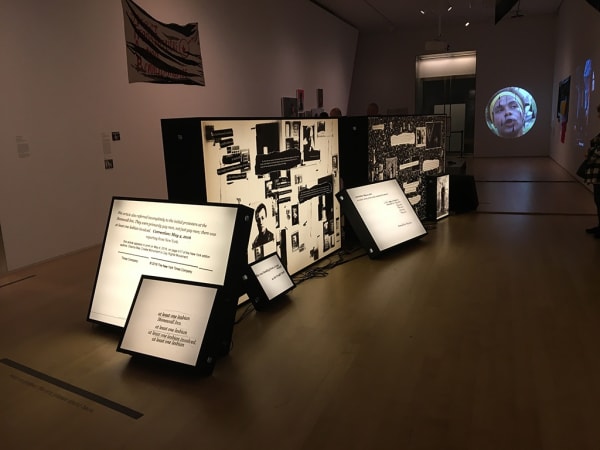 Installation view of LJ Roberts, Stormé at Stonewall, 2022