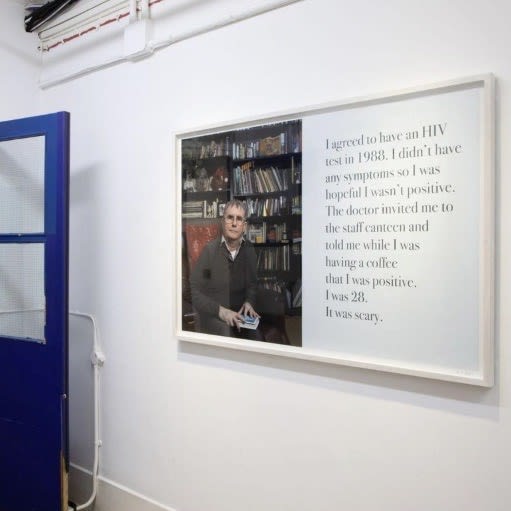 SunilGupta, Songs of Deliverance Part I, 2022, Installation view at St. Mary's Hospital, Imperial College Healthcare NHS Trust, Commissioned by Studio Voltaire and Imperial Health Charity, Photo: Zoë Maxwell