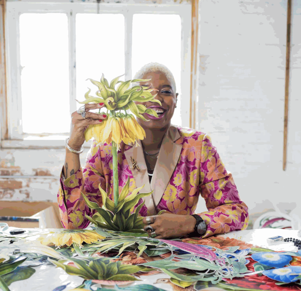 Portrait of Ebony G. Patterson. Photo by Frank Ishman.