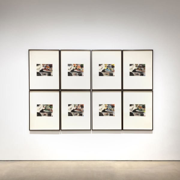 Installation view of Haroun Hayward, Event on the Downs, Hales London.