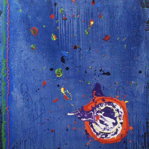John Hoyland, Sun & Jewels 3.11.07, 2007