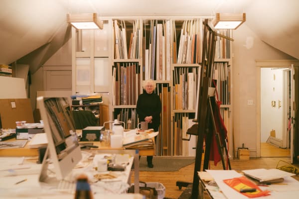 Portrait of Gladys Nilsson. Courtesy of Garth Greenan Gallery. Photo by Alexa Viscius, 2020.