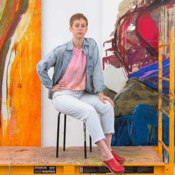 Installation view, Sarah Faux, 'Autofriction', Hales New York, Photo by JSP Art Photography