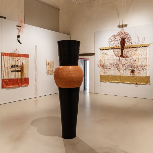 Installation view, Messaggere, Museo Novecento, Mar 8 2025 – Jun 8 2025. Photo by Leonardo Morfini