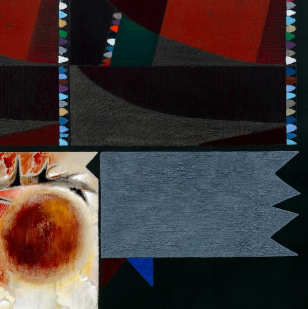 Haroun Hayward, ‘Isotonik (Thistle and Sun)’, 2024. Photo by Damian Griffiths