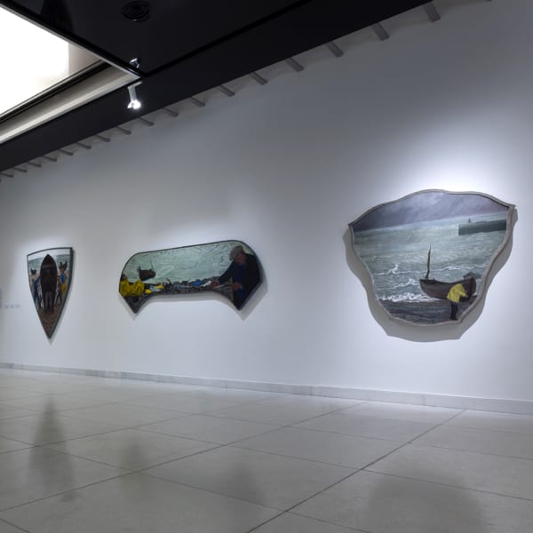 Installation view, Down Deep. Living seas, living bodies' at State Art Gallery, Sopot, Poland. October 30, 2025–April 4, 2026. Photo by Tomasz Maryks