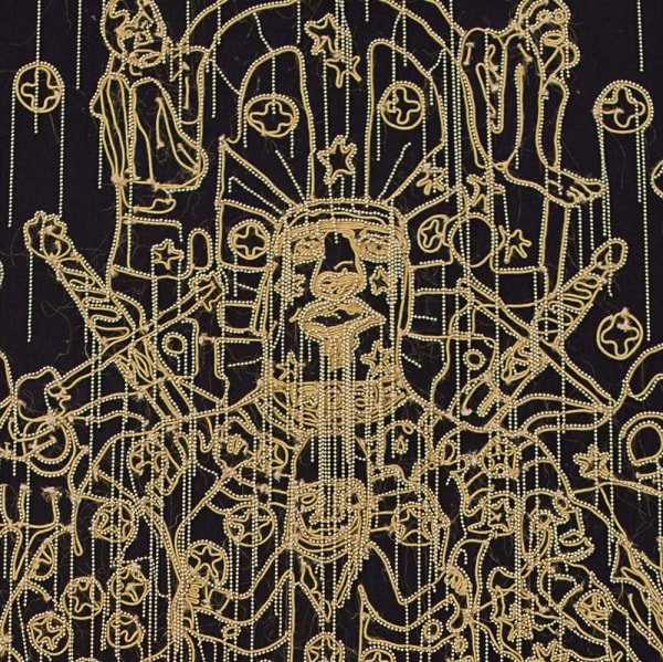 Sebastiaan Bremer and Hew Locke in "Affinity Atlas" at the Tang Museum, Skidmore College, USA