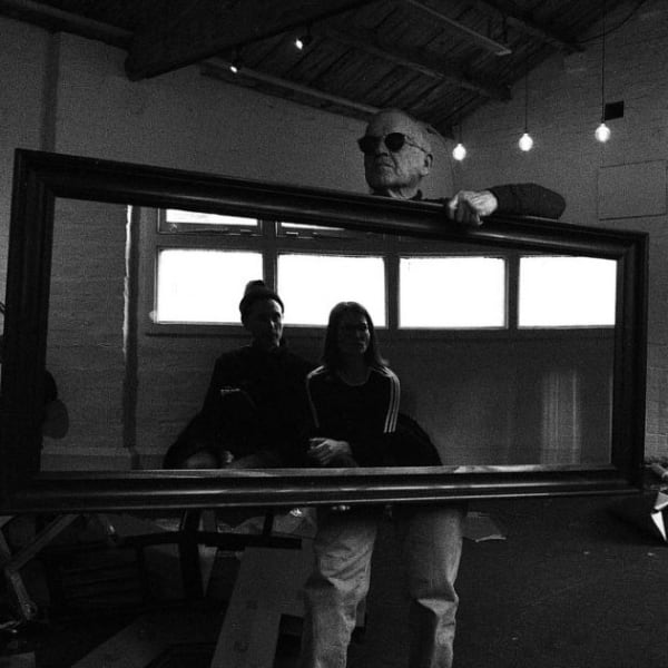 Stuart Brisley, Drawn, 2016. Four-day performance in David Roberts Art Foundation studio, London. Courtesy the artist and Hales Gallery, London. Photo Maya Balcioglu.