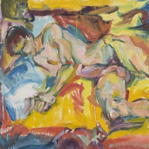Carolee Schneemann, Personae: JT and Three Kitch's, 1957, (detail)
