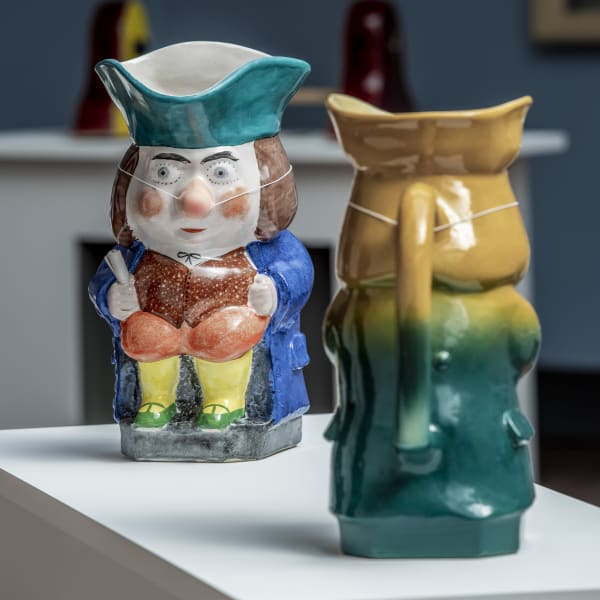 Richard Slee, Mantelpiece Observations, Bolton Museum, UK, 2020. © Richard Slee. Photo by Joel Fildes.