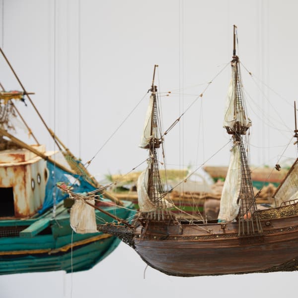 Hew Locke, Armada, 2019