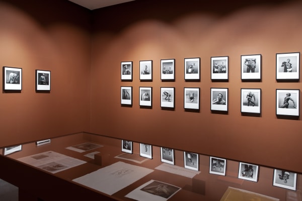 Installation view of Rotimi Fani-Kayode The Studio – Staging Desire at Autograph. Photograph by Kate Elliott.