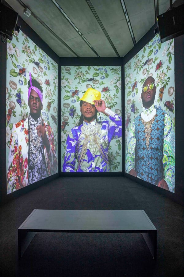 Ebony G. Patterson, Three Kings Weep, 2018