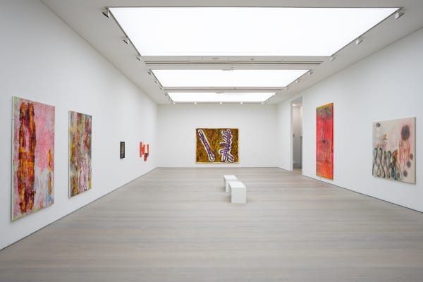 Installation View of Unreal City: Abstract Painting In London, Saatchi Gallery, 18 October - 17 November 2024
