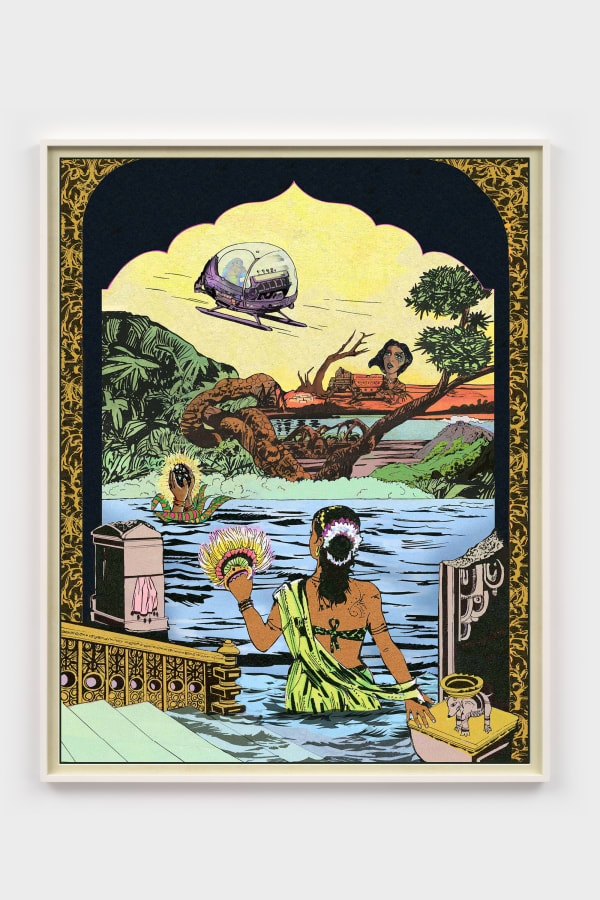 Chitra Ganesh, All the Farewells, 2023