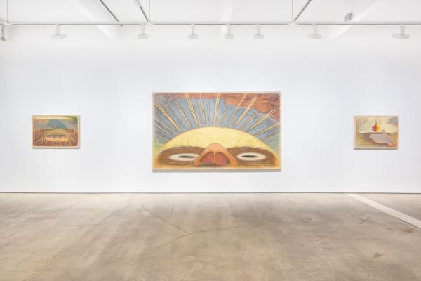 Installation View of Martyn Cross, Of Oil And Earth, 15 November 2024 – 18 January 2025