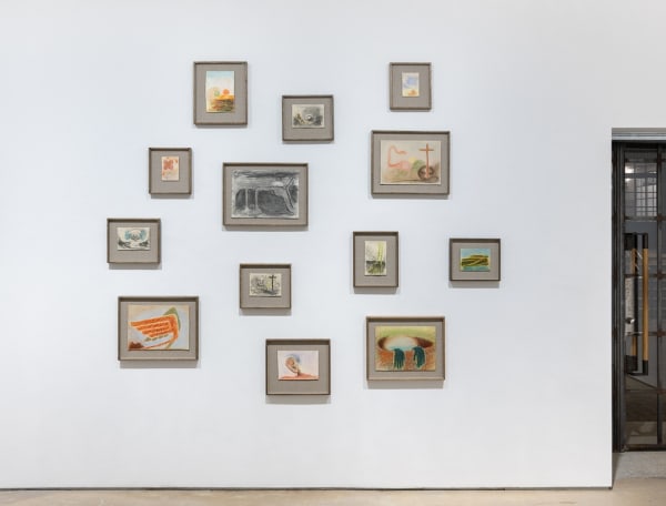Installation View of Martyn Cross, Of Oil And Earth, 15 November 2024 – 18 January 2025