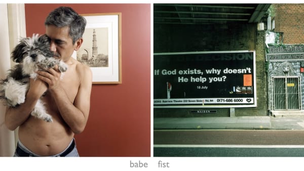 Sunil Gupta, babe/fist, 1999