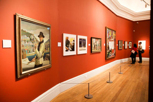 Installation View of 'Me, Myself I: Artist's Self Portraits', Royal West Of England Academy, Bristol