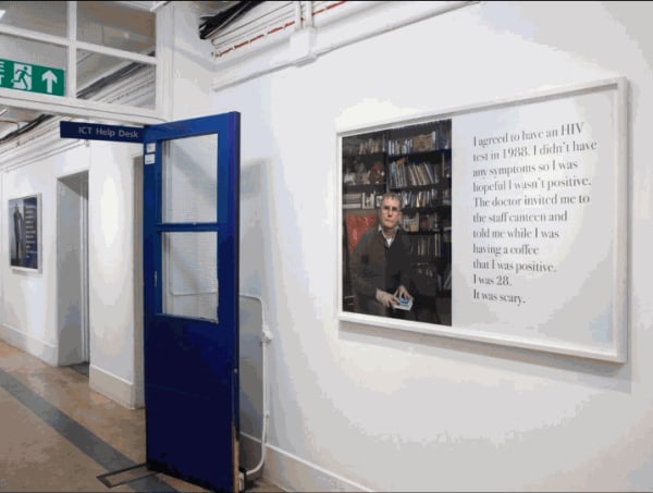 Sunil Gupta, Installation view of Songs of Deliverance, 2022