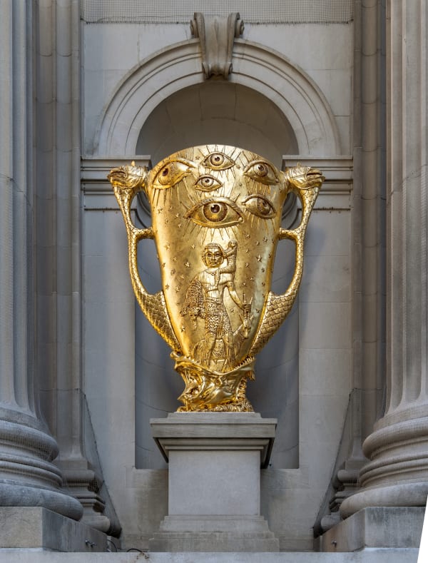 Hew Locke, Gilt, 2022
