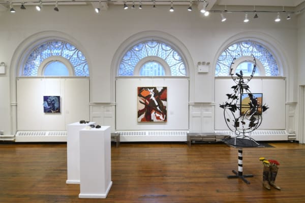 Installation view of …We Fancy: A Legacy of LGBTQ+ Artists at the League, Phyllis Harriman Mason Gallery, 27 October - 27 November 2022