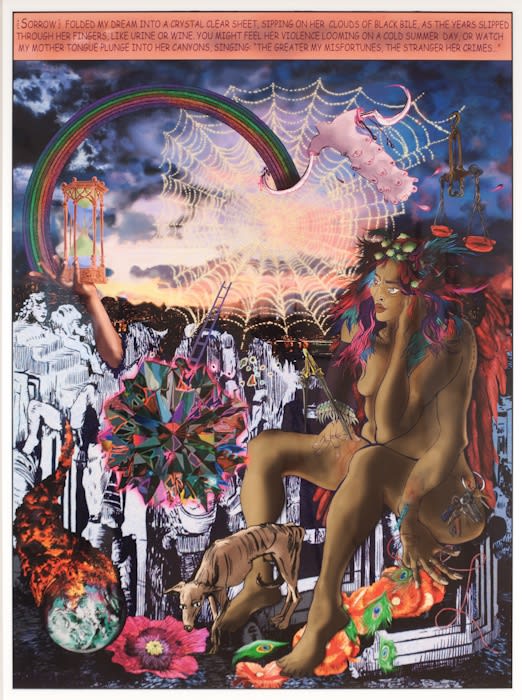 Chitra Ganesh, Melancolia (Sorrow's Refrain), 2010