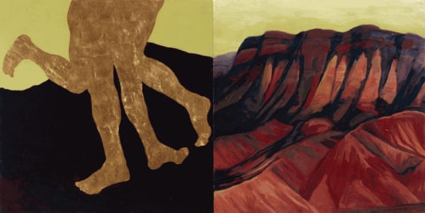 Kay WalkingStick, Gioioso Variation III/New Mexico, 2001