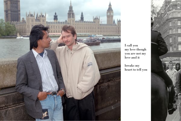 Sunil Gupta, Untitled #1 from the series 'Pretended' Family Relationships, 1988
