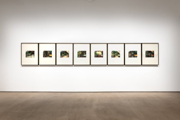 Installation view of Haroun Hayward, Event On The Downs, Hales London, 24 March - 29 April 2023