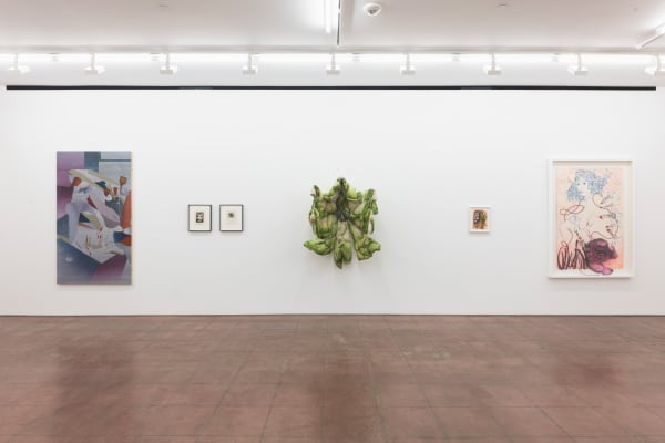 Installation view of Deep! Down! Inside!, Hales New York, 29 June - 11 August