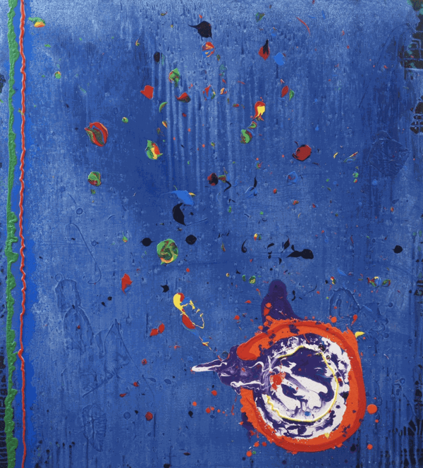 John Hoyland, Sun and Jewels 3.11.07, 2007