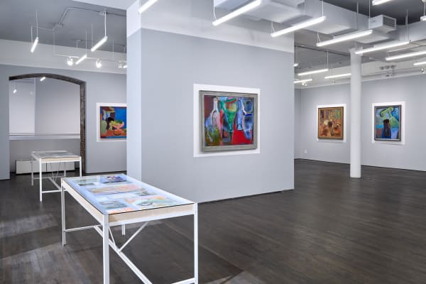 Installation View of Carole Gibbons, White Columns, 22 March - 4 May 2024. Courtesy of the artist and White Columns, New York. Photo by Marc Tatti.