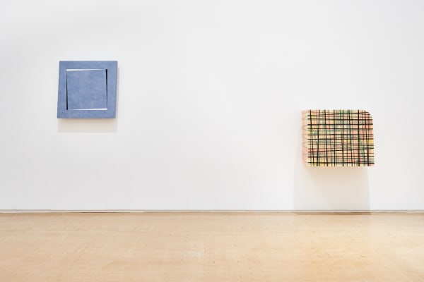 Installation view of Andrew Bick, Idiot, 1999, Leeds Museums and Galleries, Photo by Rob Battersby.