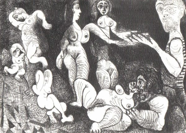 Pablo Picasso - late etchings and engravings