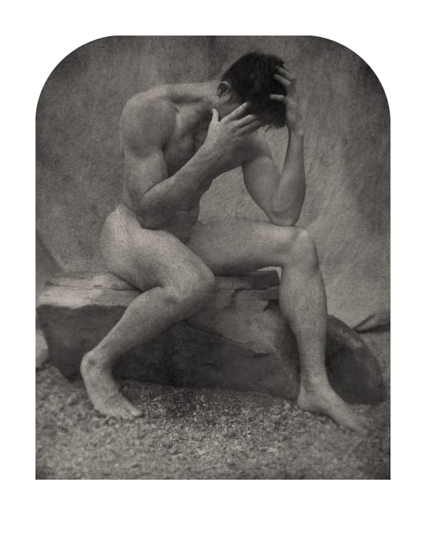 Ted Kincaid, Academic Nudes (for Thomas Eakins) 0478, 2019
