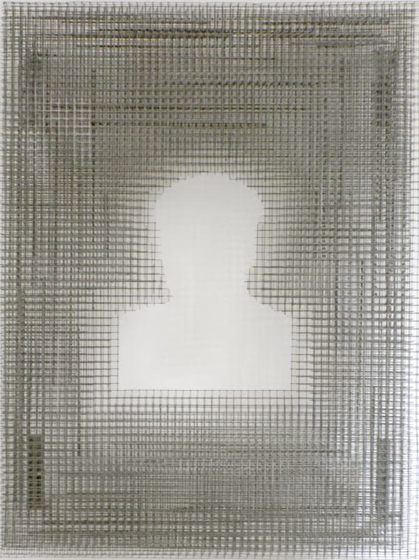 Zhang Hongtu "Mao" in Wire Mesh, 1992