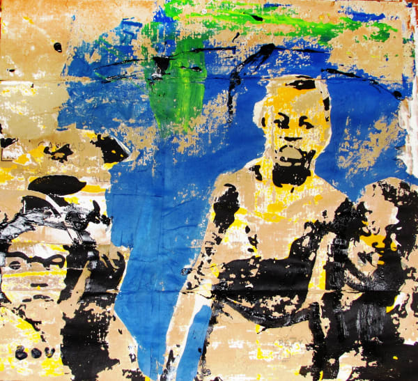 Painting by Armand Boua