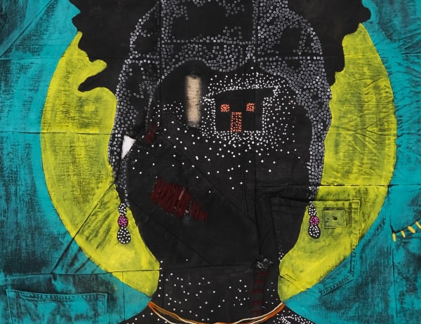 detail of Catheris Mondombo's work