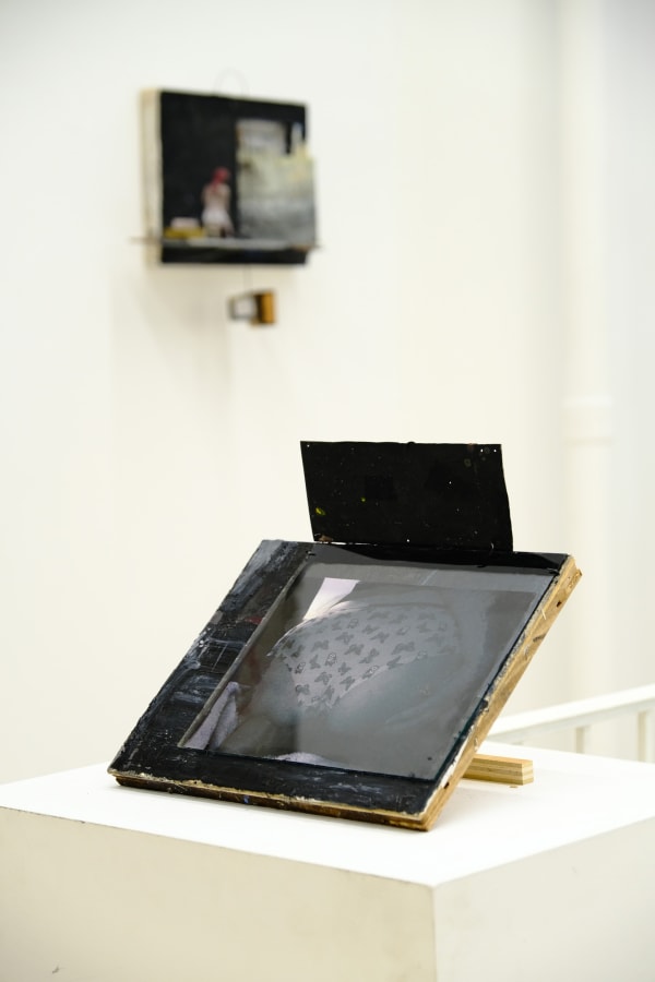 Installation of Jim Peters "Yes" at Ethan Cohen Gallery