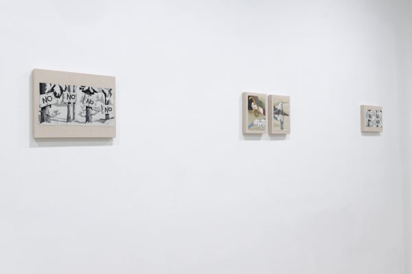 Peter Frederiksen No No No No No Massey Klein Gallery Install 2