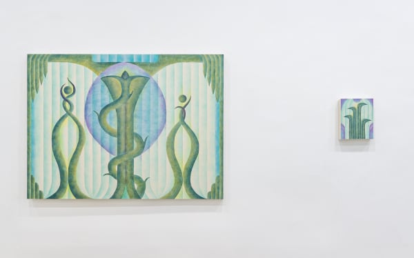 Roberta Gentry Massey Klein Gallery The Walled Garden 2025 Installation 9